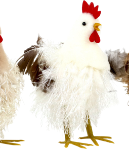 9374 HÜHNER COTTAGE CHICKEN S/3